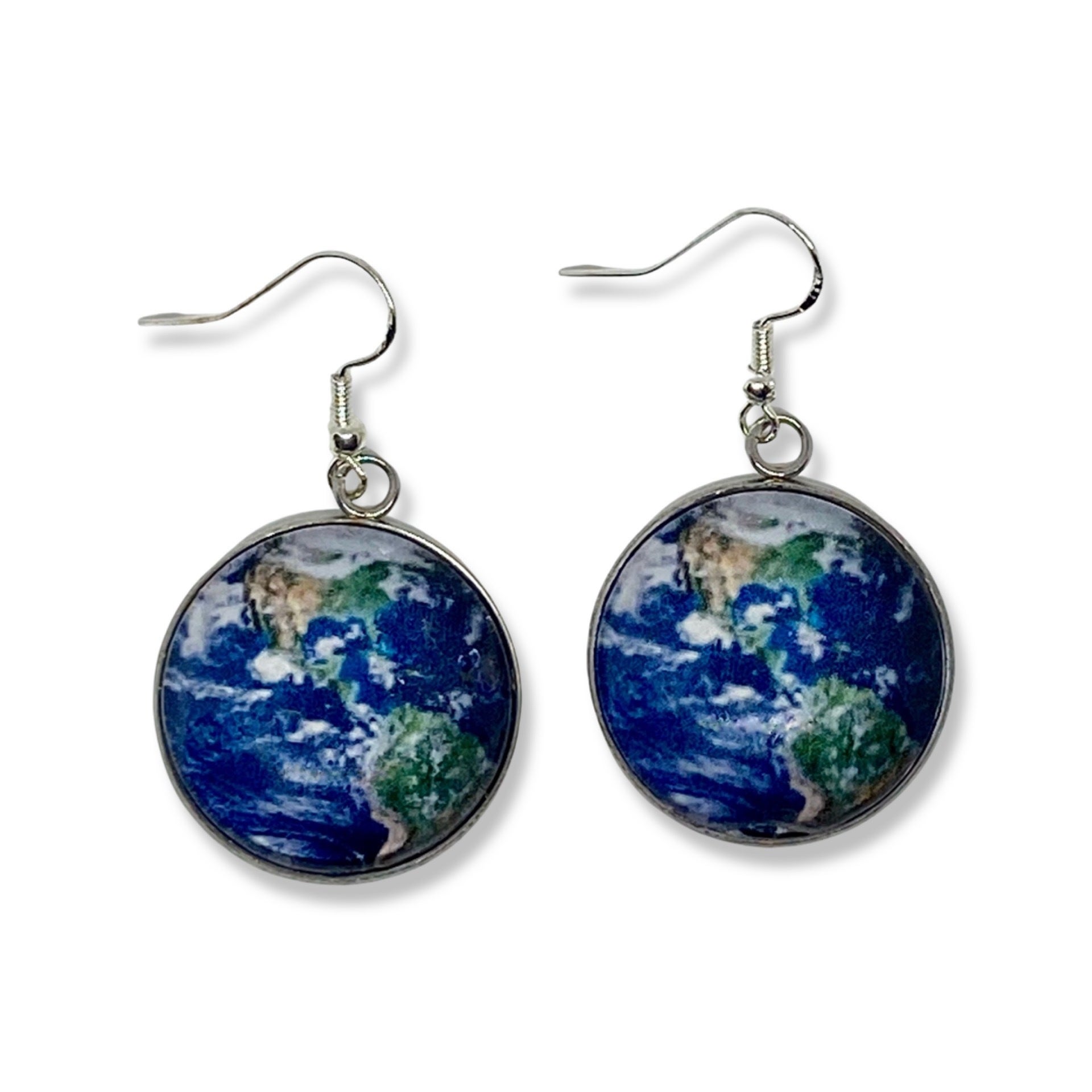 Planet Earth Earrings See Katie Craft